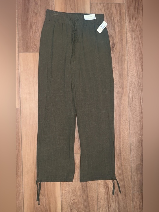 Maurices Pants - Maurices - Olive Drawstring Boho Pants